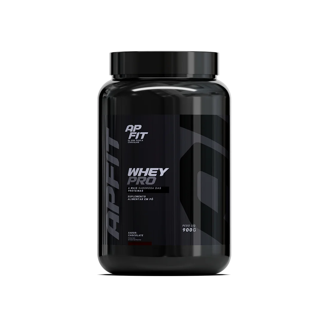 APFIT Whey Protein ApFit Chocolate - Massa Muscular 900g