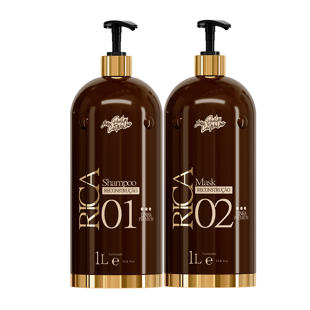 APPRO Rica Profissional - Kit Shampoo + Máscara