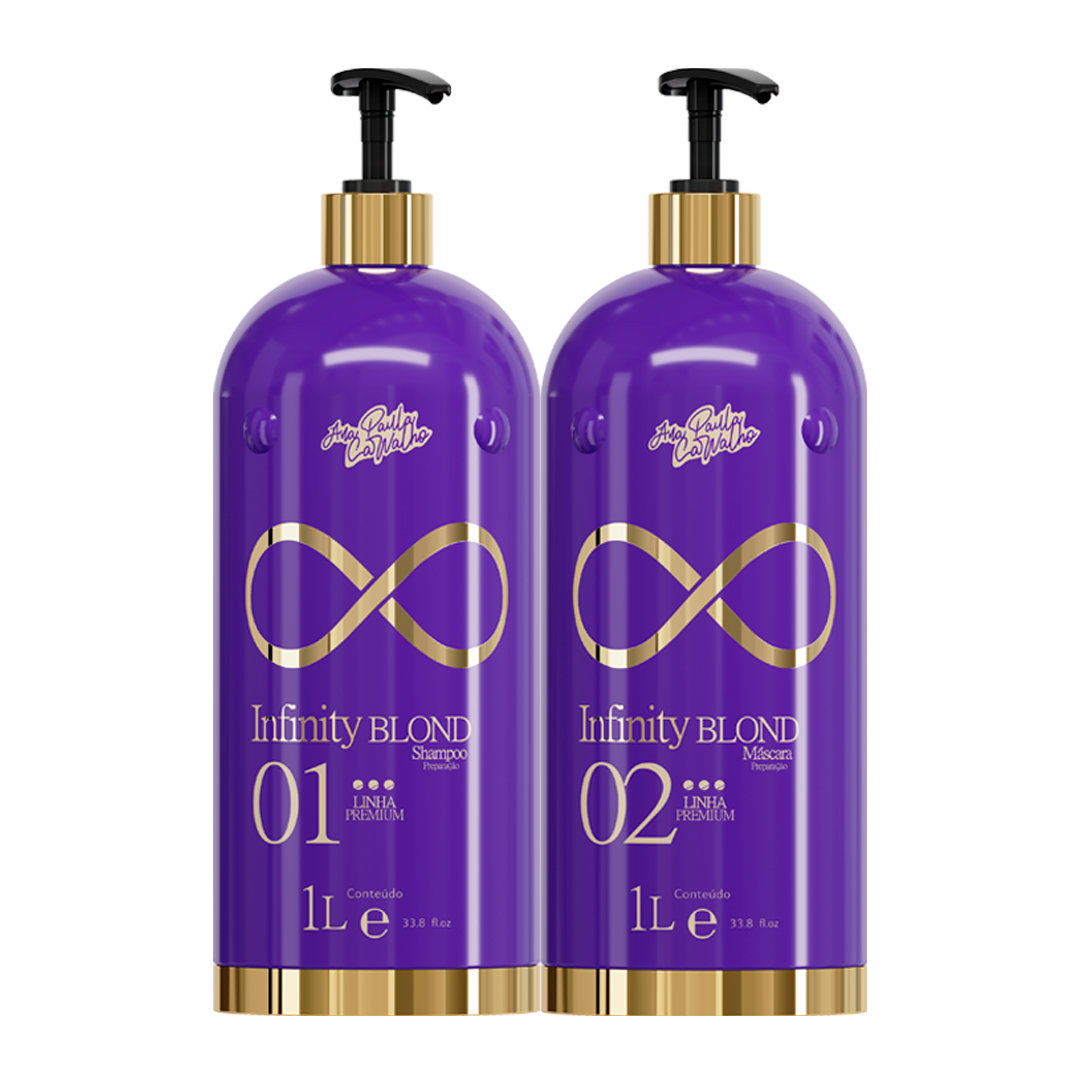 APPRO Infinity Blond - Kit Completo (Shampoo + Máscara)