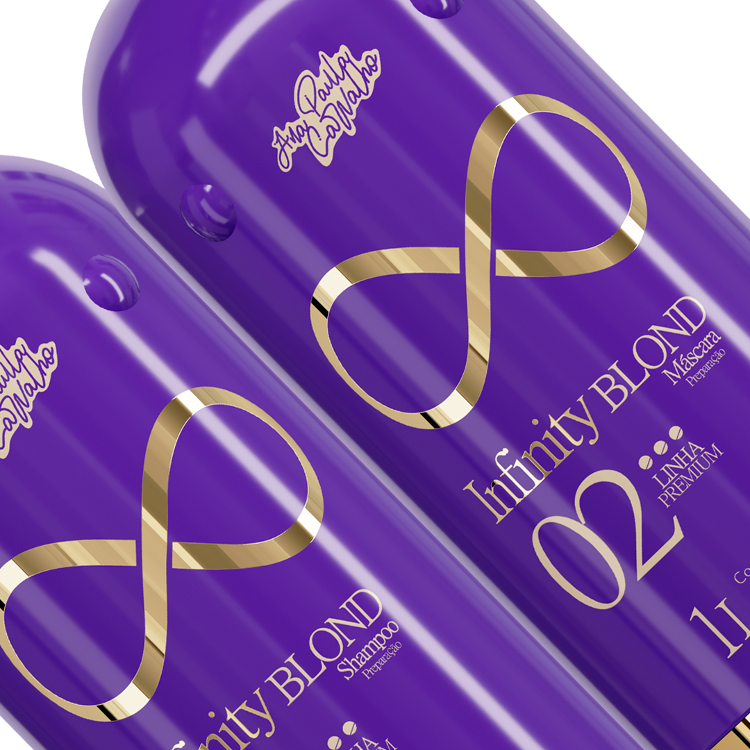 APPRO Infinity Blond - Kit Completo (Shampoo + Máscara)