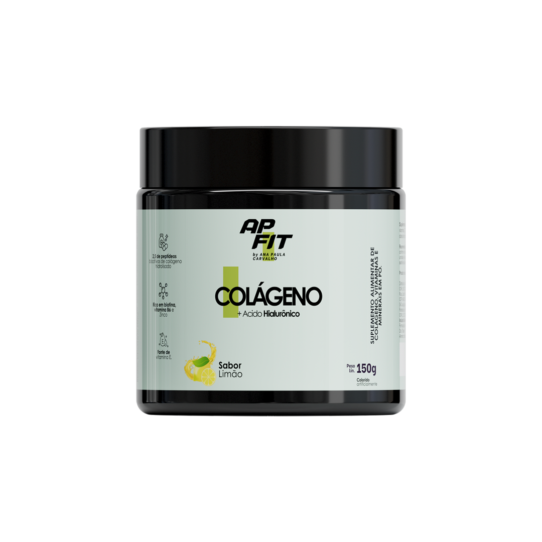 APFIT Colágeno Hidrolisado Sabor Limão - Pele e Articulações 150g