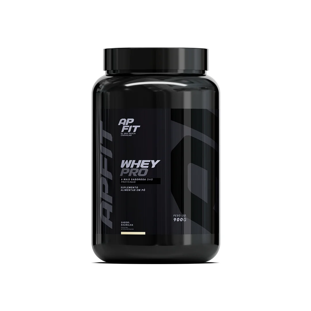 APFIT Whey Protein ApFit Baunilha - Massa Muscular 900g
