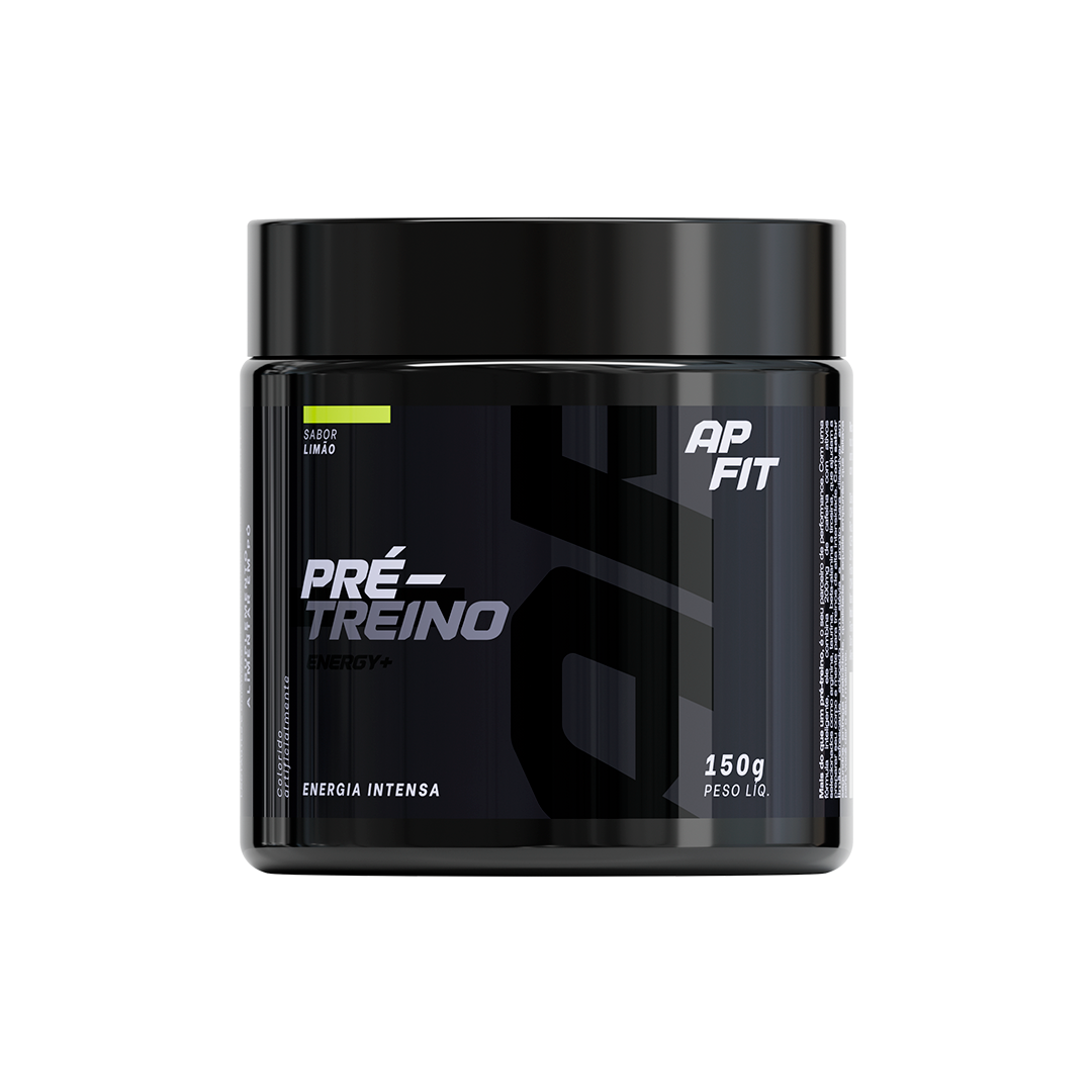 APFIT Pré-Treino Sabor Limão - Energia e Foco 150g