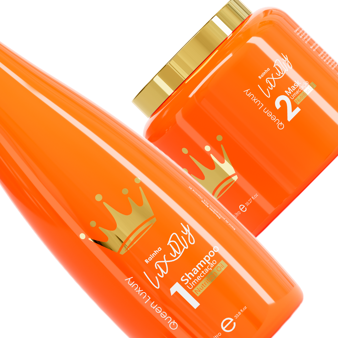 APPRO Rainha Luxury Profissional - Kit Shampoo + Máscara