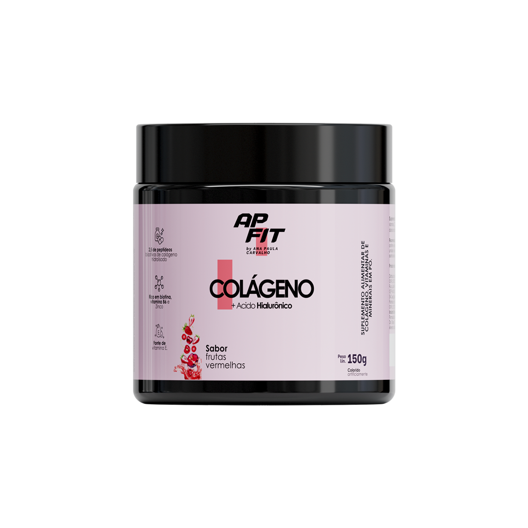 APFIT Colágeno Hidrolisado Frutas Vermelhas - Pele 150g