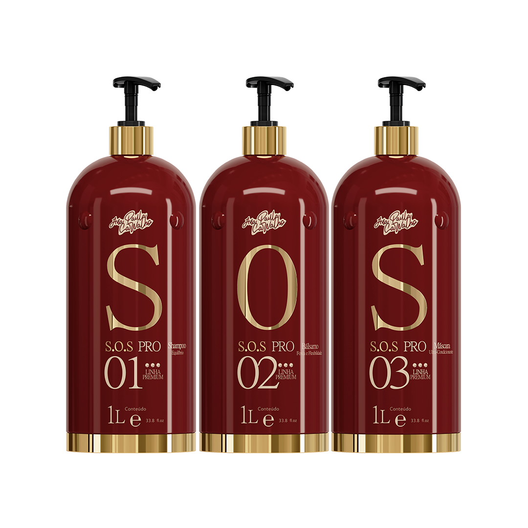 APPRO S.O.S Profissional - Kit Completo 3 Passos