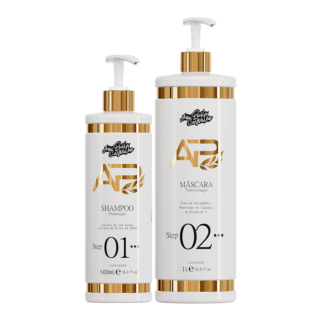 APPRO Liso Lambido - Kit Completo (Shampoo + Máscara)