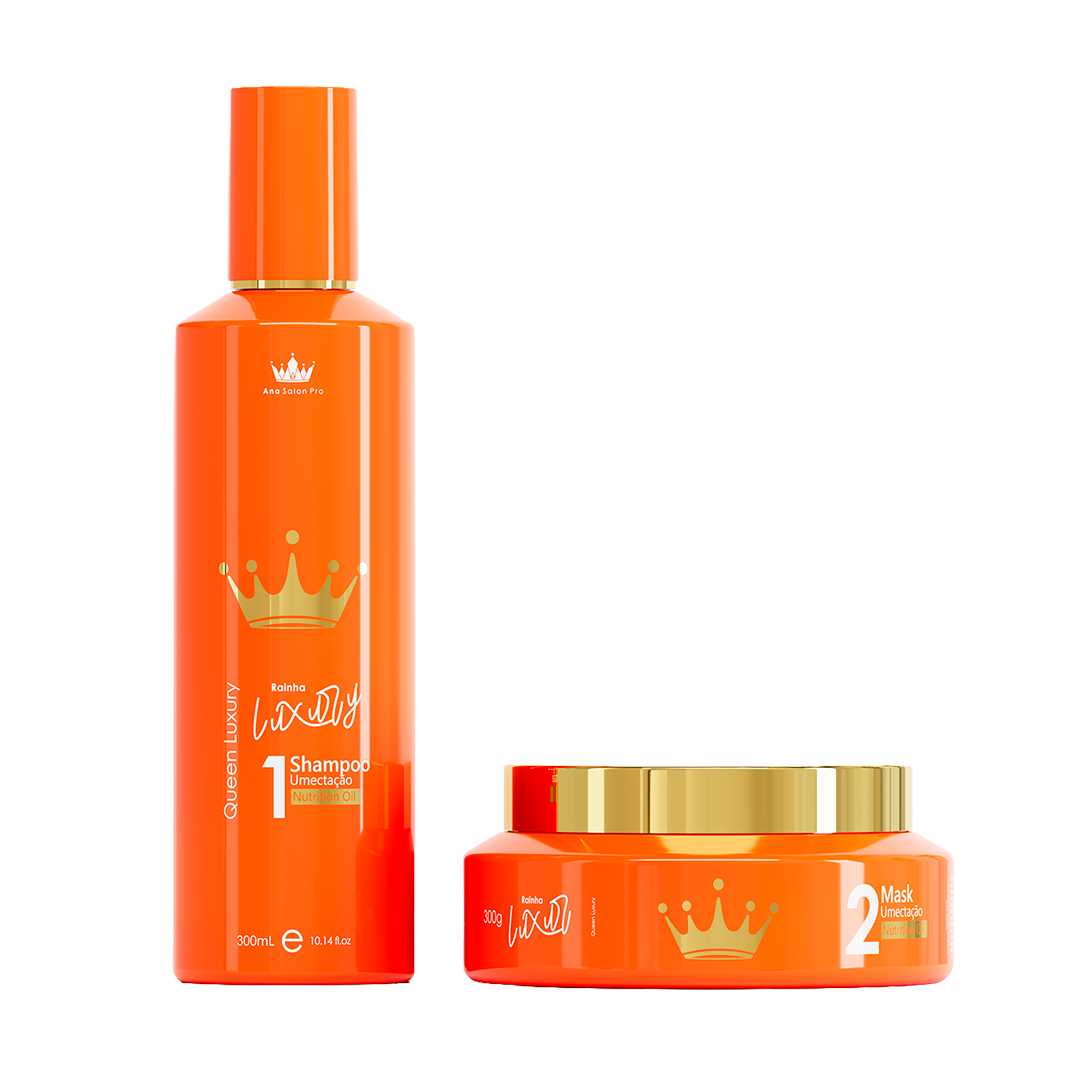 APPRO Rainha Luxury Home Care - Kit Shampoo + Máscara