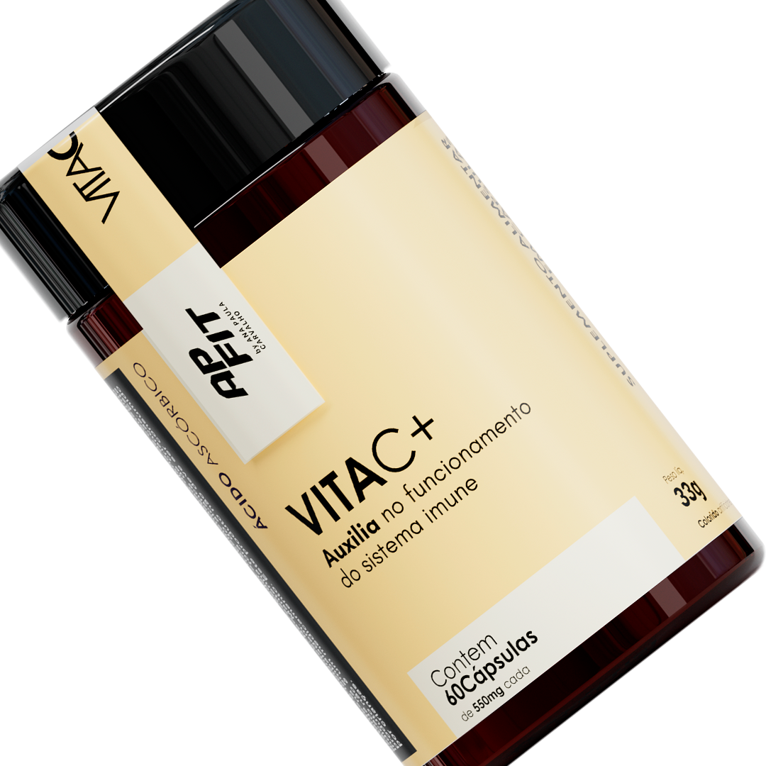 APFIT Vita C+ - Vitamina C com Ação Antioxidante 60 Cápsulas