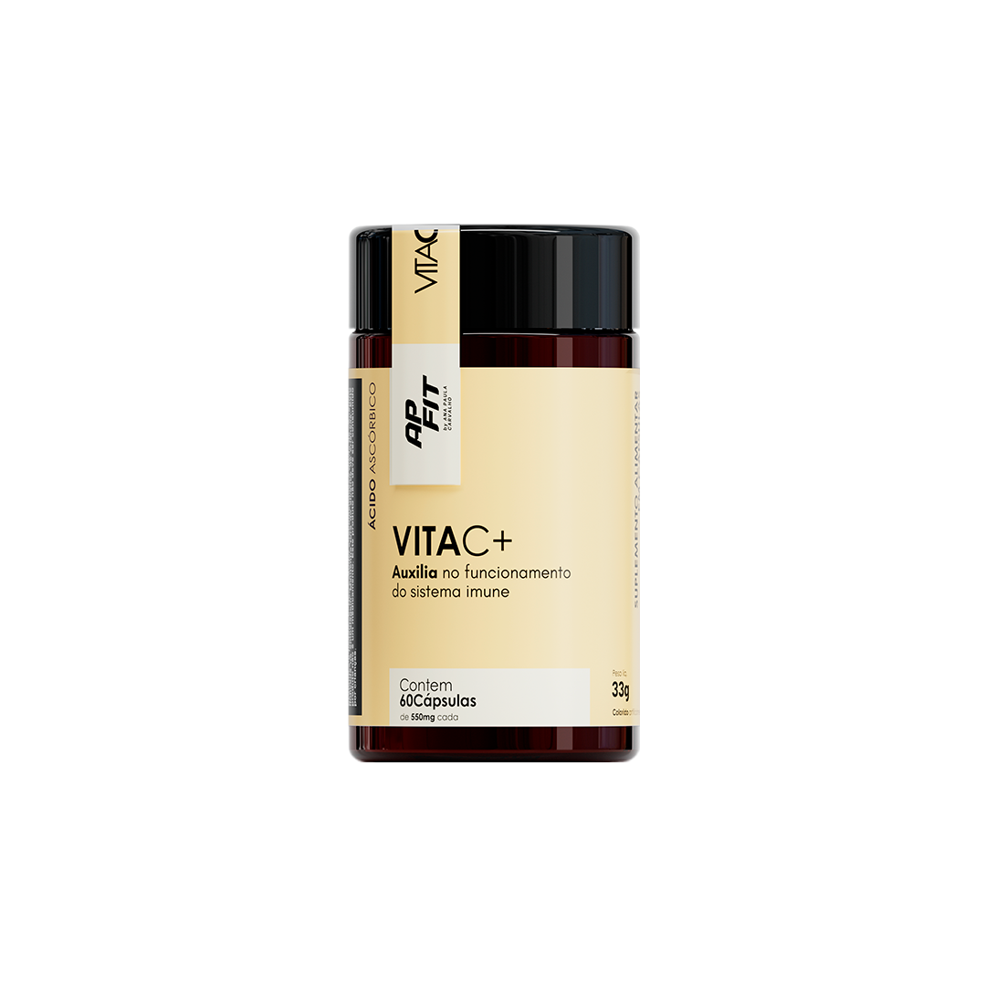 APFIT Vita C+ - Vitamina C com Ação Antioxidante 60 Cápsulas